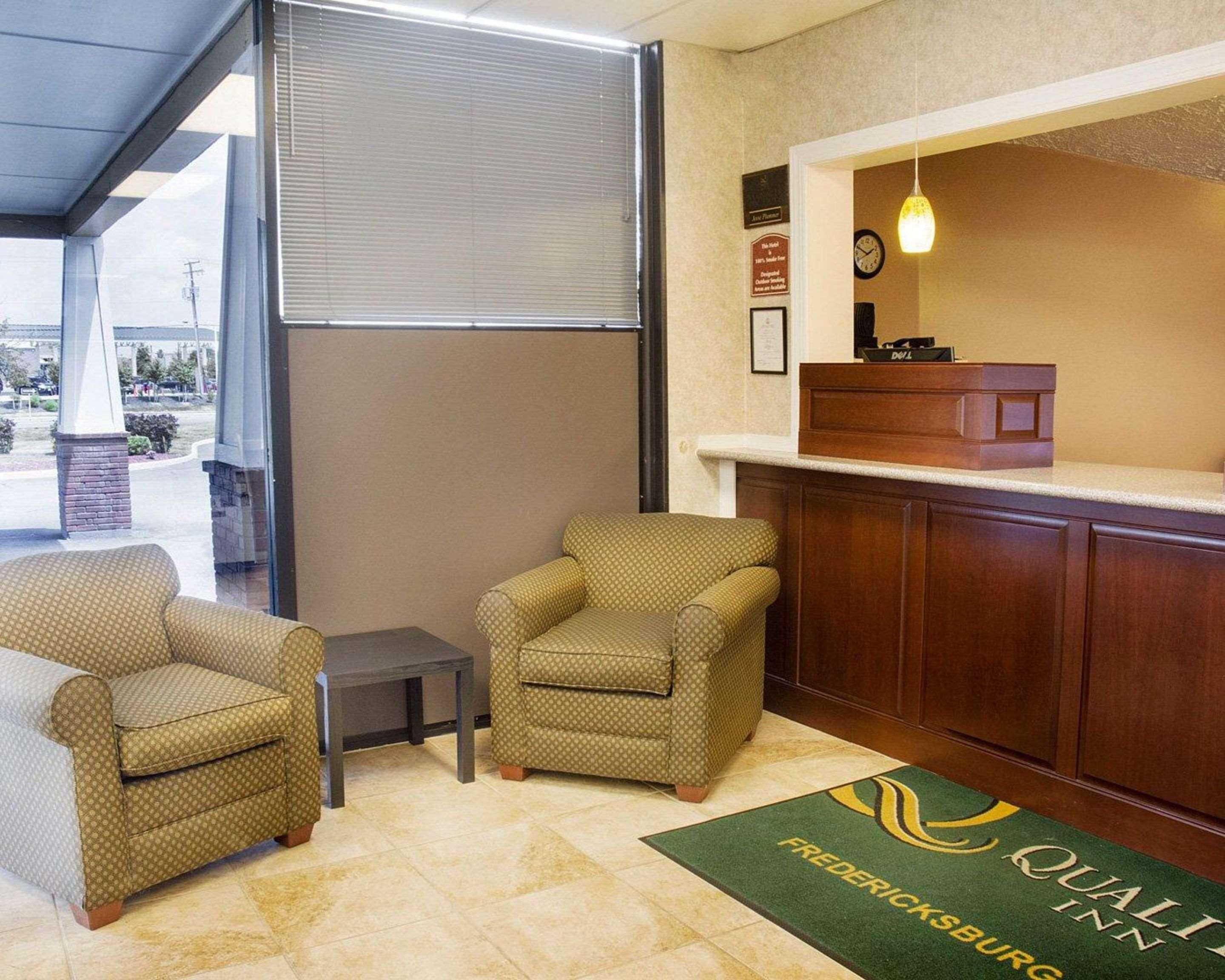 Quality Inn Fredericksburg Near Historic Downtown מראה חיצוני תמונה
